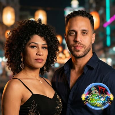 Robinson & Larissa social dancing